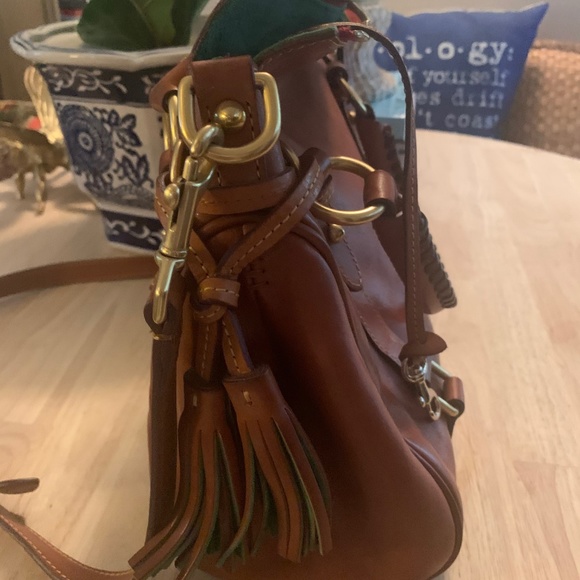 Natural Leather Dooney & Bourke Florentine Satchel - Picture 8 of 8